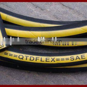 EPDM high pressure steam rubber hose / heat resistant rubber hose/ hydraulic hose fiber rubber hose