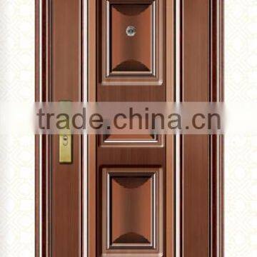 Cheapest Residential Used Metal Chinese Security Doors