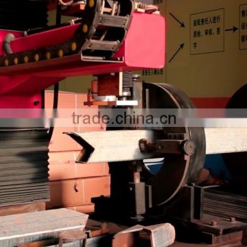china high quality square carbon steel pipe cnc flame/oxy-fuel cutting machine