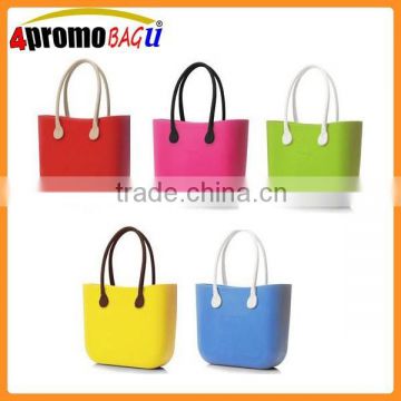 2015 unique new arrival fashion lady silicone shopping hand bag