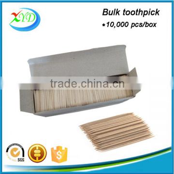 Factory direct sale bulk wooden toothpick