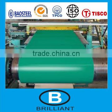 RAL1006 color coated steel coil PPGI steel coil from China
