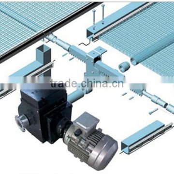 Rack and Pinion Drive Curtain Greenhouse Shading System