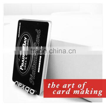 RFID 13.56MHZ MIFARE Plus S 2K card with custom logo printing