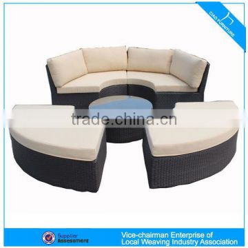 F-CF683 Synthetic rattan outdoor furniture wholesale sofa set sectional sofa