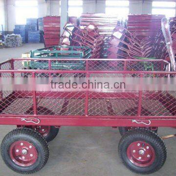 red garden wagon cart TC1840