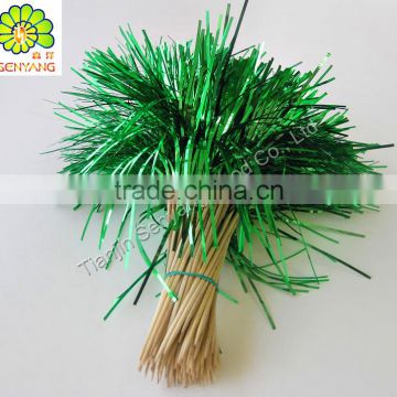skewer fancy angled colored decorative wooden toothpick