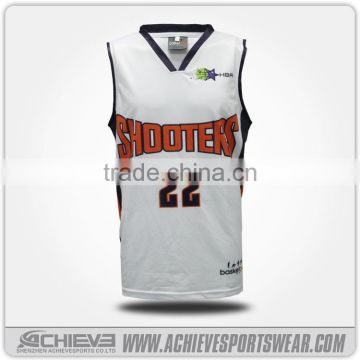 digital print Basketball singlets/jersey basketball tops basketball uniform