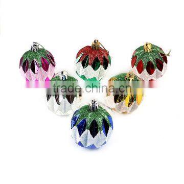 Plastic Christmas Party Decorations Multicolor Round Rhombus