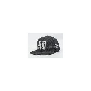 Printing / 3D Embroider Cotton Snapback Hip Pop Hat For Boys / Girls