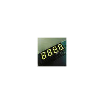350mm Continuous Green Four Digit 7 Segment LED / Electronic Display Board