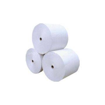 Tissue paper used as the absorbent core of sanitary napkins and diapers