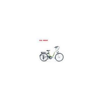Classic 500W Green City Electric Bike Kit for Women , 26 Inch Alloy Frame