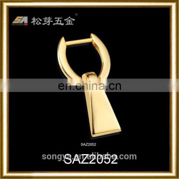 Custom High End Quality PVD Gold Accessory For Clutch And Bag, Zinc Alloy Pvd Gold Metal