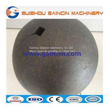 gaincin grinding media steel balls, forged steel mill balls, dia.20mm to 125mm grinding ball