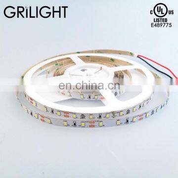 Ultra bright smd 2835 warm white cold white ul listed dc12v 24v led strip