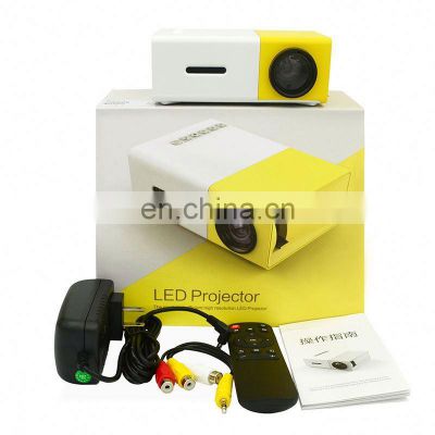 2022  Best Welcomed New Arrival Portable Home Mini Theater Projector Pocket Projector YG300