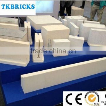 Special fireproof brick big fire clay bottom blocks for glass furnace