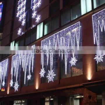 Beautiful christmas wall light for shopping mall