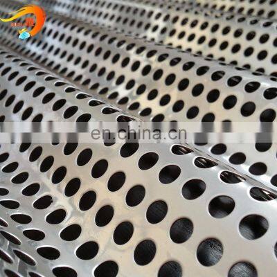China factory wholesale architectural wind dust wave net perforated corrugated metal panel
