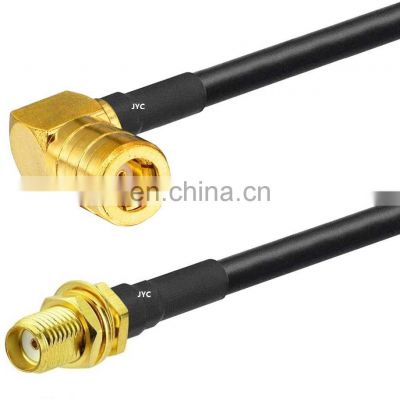 Sma Connector Male Female to Smb Connector Mini Fakra Ssmb Coaxial Cable Jump 1.37mm ,RG58,LMR195,LMR200 Cable JY1001-16A CN;JIA