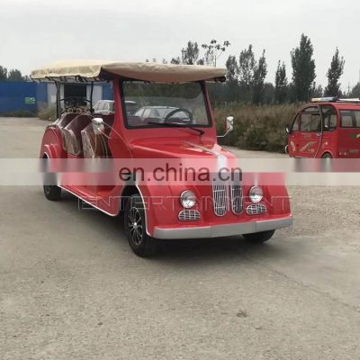 China Supplier Electric Passenger Bus Electric Classic Sightseeing car for sale