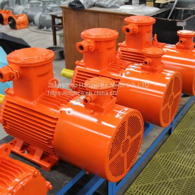 YBX4 Explosion proof variable frequency motor ac 15kw 20hp variable electric motor with frequency inverter