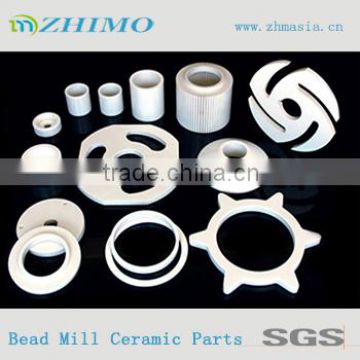 Zirconia ceramic plates, dispersion plate for bead mill, sand mill