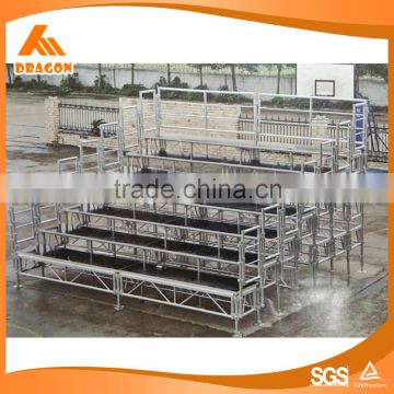 China wholesale manufactory grandstand platform seating