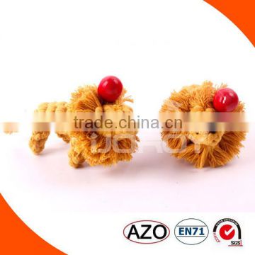lion animal shape cotton pet toys for dog