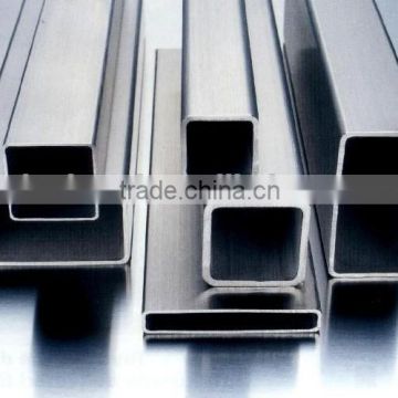 SUS 316L stainless steel square pipe weight and price per meter