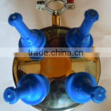Staineless steel jetter tray for milking machine