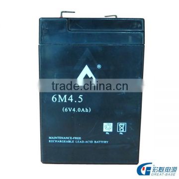 high quality storage battery for sale 6v 4ah rechargeable ups battery 6v lead acid ups battery price