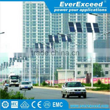 EverExceed 40W 50W 60W 70W Solar Power Street LED Light System with high efficiency solar panel