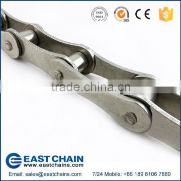 DIN standard double pitch 50.8mm 304 stainless steel transmission chain 216B