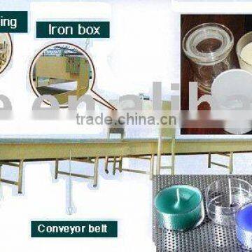 Semi automatic filling line Candle Machinery