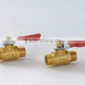 Brass male ball valve
