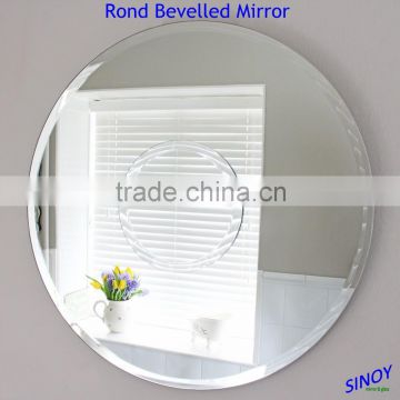 5-60mm width thickness made to measure beveled mirror glass