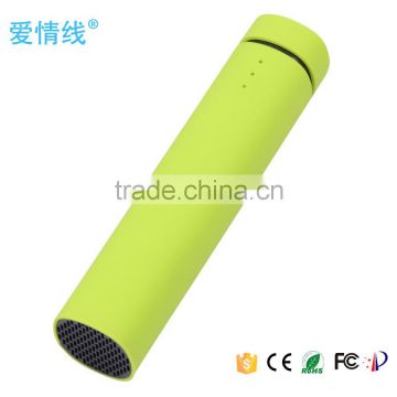 2015 NEW 4000mAh Portable Speaker Power Bank with phone stand
