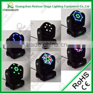 Lowest price high quality 3W 36 pcs (RGBW) LED Moving Head light HOT Sale for Disco Party Equipment