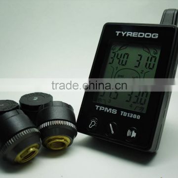 TD1300 0~200 PSI 100% wireless TPMS, Car Tire Pressure Monitoring System
