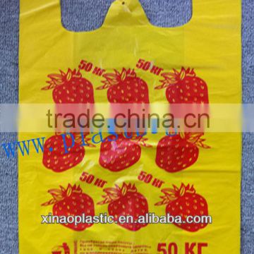2014 Good quality Plastic Vest Carrier Bags