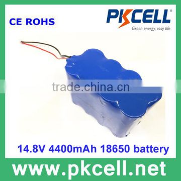 Wholesale PKCELL Factory Price 18650 14.8V li ion battery pack Rechargeable Lithium ion Battery                        
                                                                                Supplier's Choice