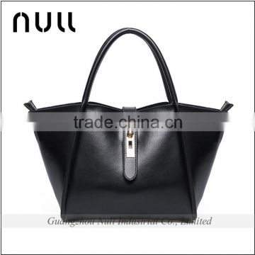 Leisure Hobo Style Black Ladies Bags Handbag Genuine Leather