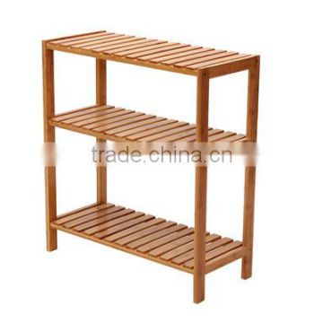 natural color 3-tiers bamboo shoe rhvack,living room furniture