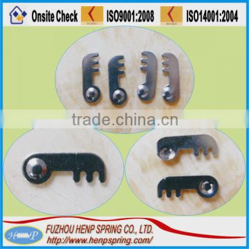 Nickel coated contact clips