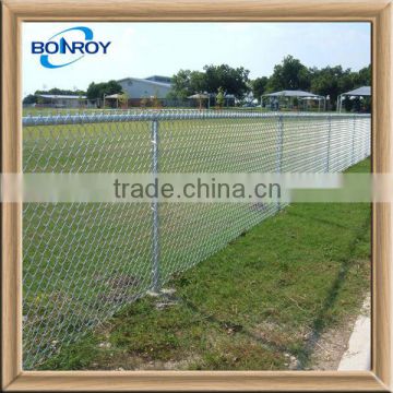 galvanized or pvc coated connect chain link fence for sale