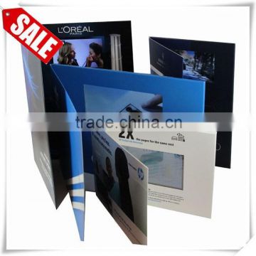 Customized 2.4'' 2.8'' 4.3'' 5'' 7'' 10'' Advertising Video Mailer promotion
