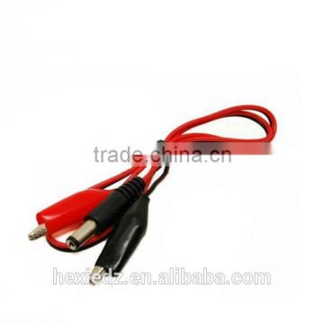 Alligator Clips to DC (2.5) TX Charge Cable