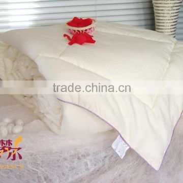superior natural Quality guaranteed silk quilt bedding with cotton comforter shell